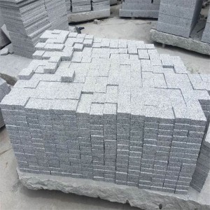 Pedra de pavimentação de granito de cristal bianco G603